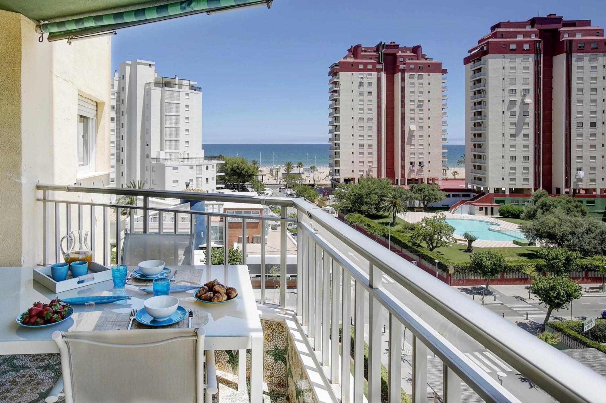 Apartamento Tokiomar Playa กันดิอา ภายนอก รูปภาพ